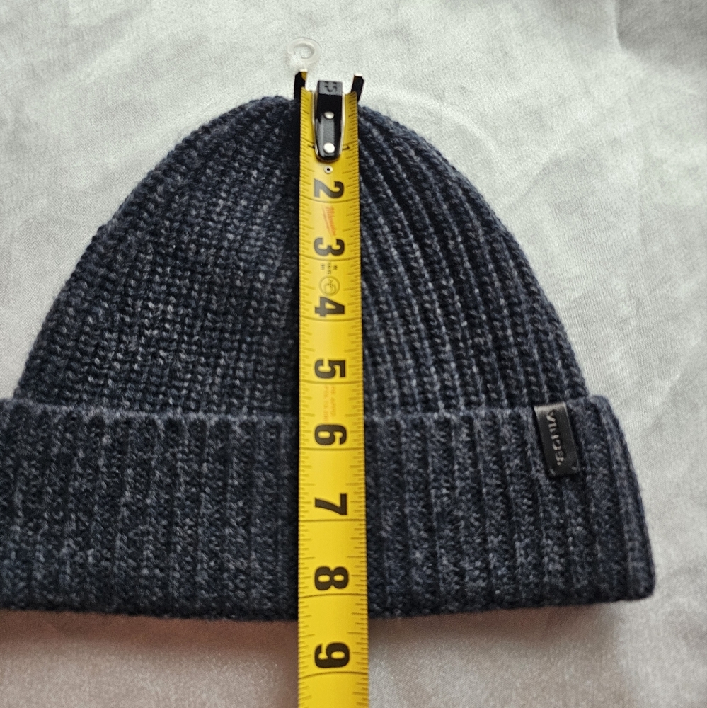 Vince Ribbed Cashmere Beanie - Picture 6 of 12